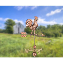 Load image into Gallery viewer, Bantam Rooster Weathervane - Pure Copper