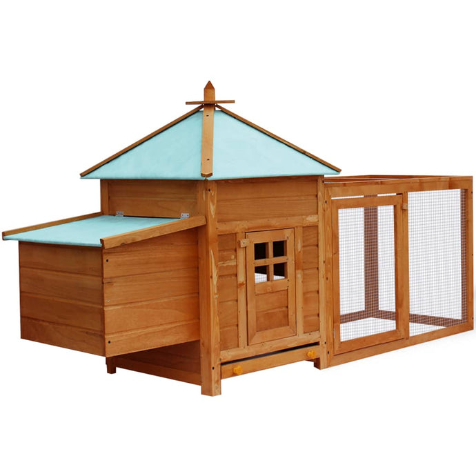 Large Cozy Place Wood Chicken Coop